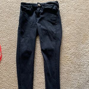 AE black denim jeans